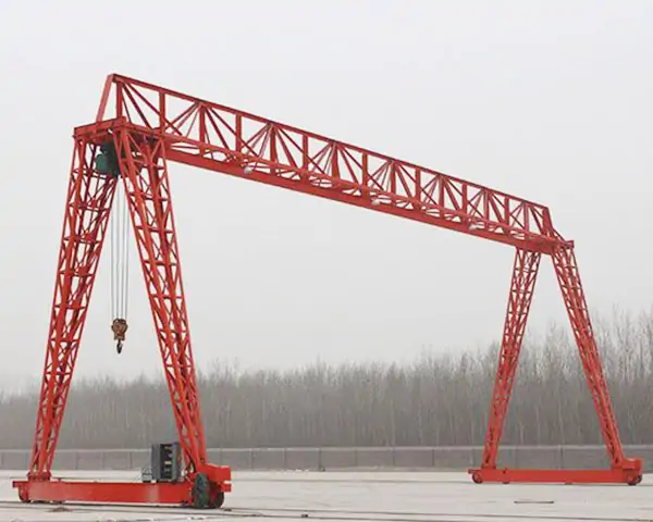No cantilever truss gantry crane