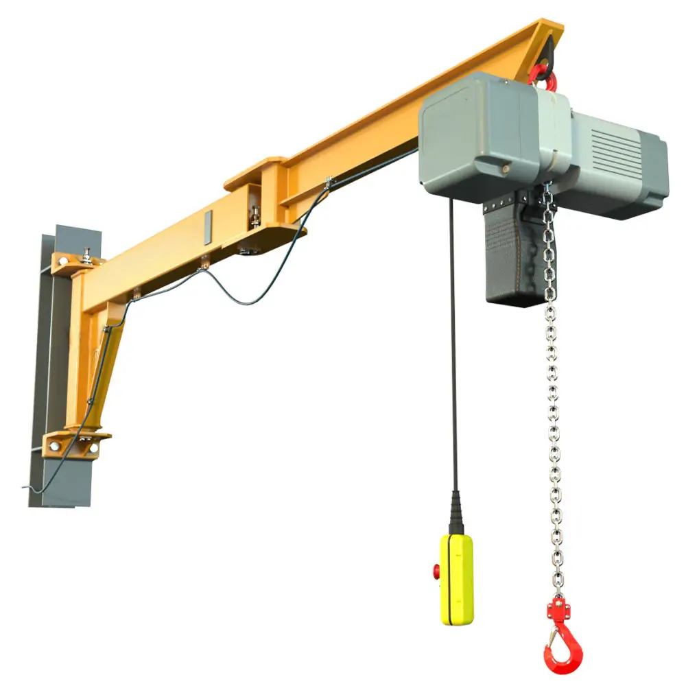 Wall Mounted Articulating Jib Crane