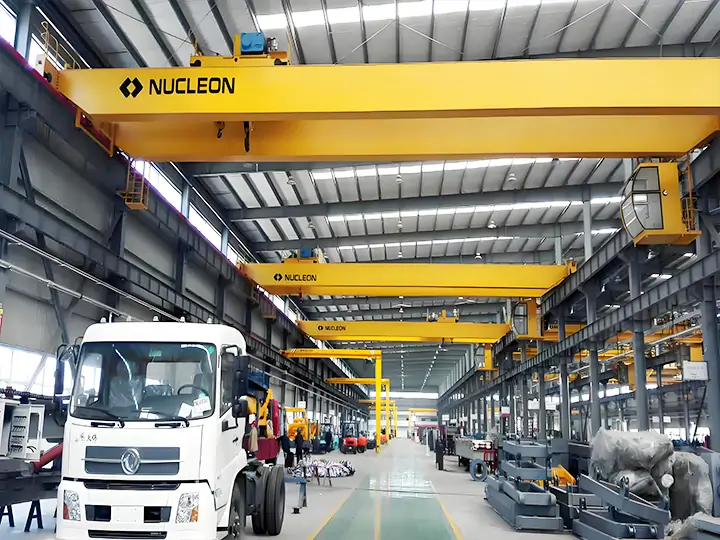 European Double Girder Bridge Crane application (2)