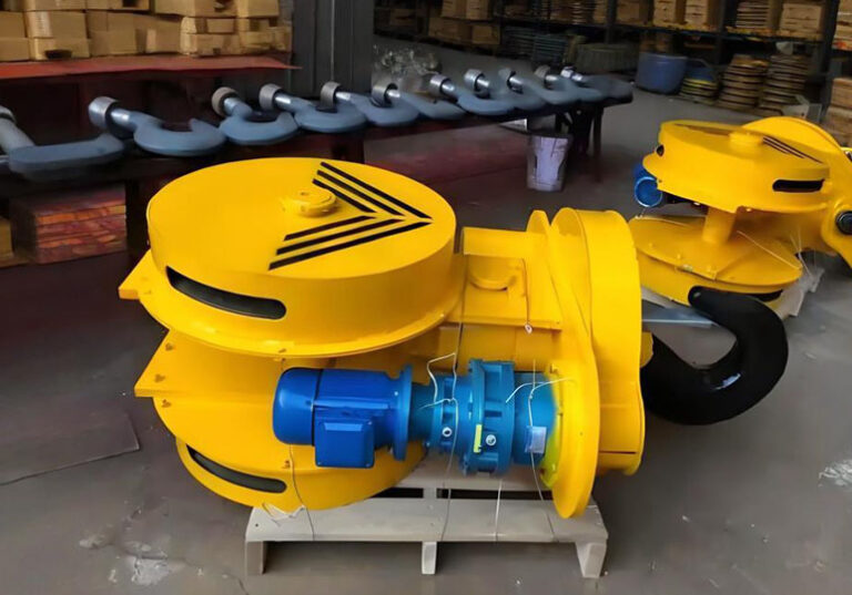 electric rotating hook