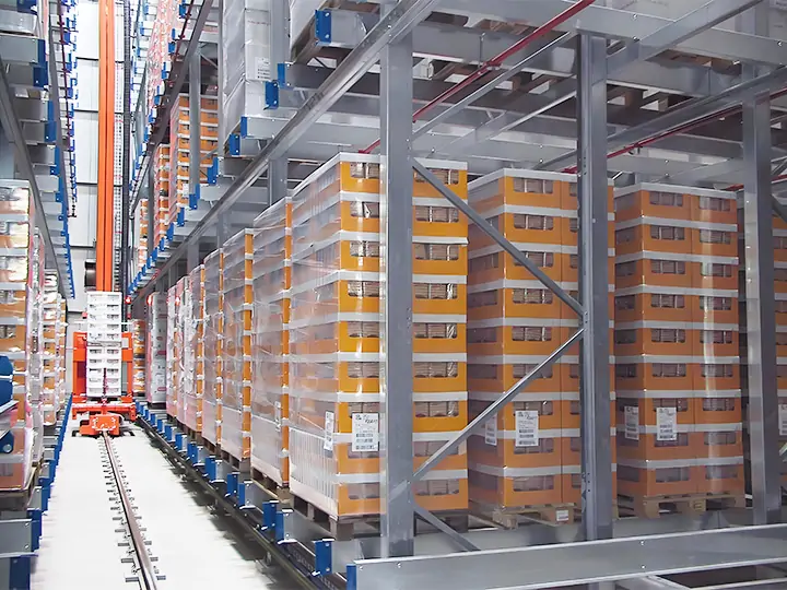 Multi-Deep Stacker Crane