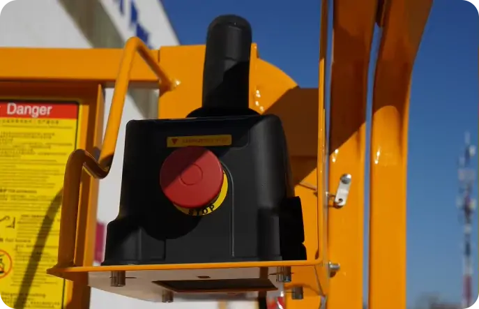 Platform control joystick