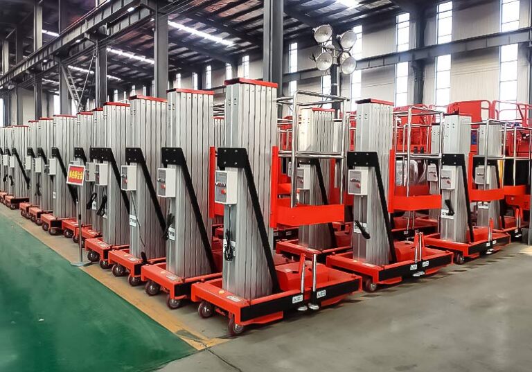Aluminum alloy lifting platform