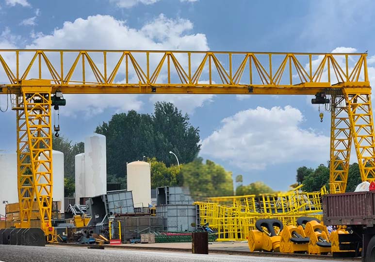 mh-truss-single-beam-gantry-crane