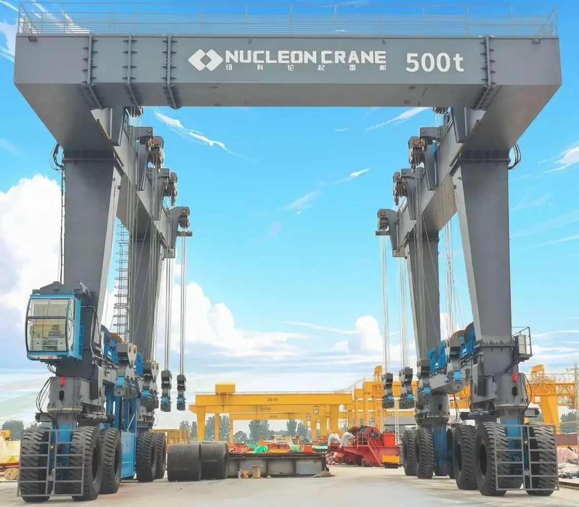 500 Ton Boat Lift Gantry Crane Exported to Malaysia (1)