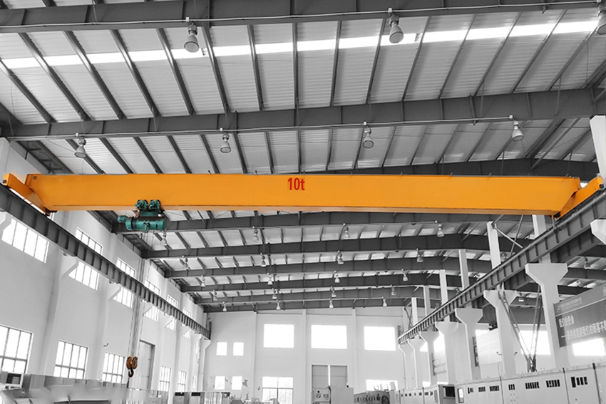 10 ton Low Headroom Single Girder Overhead Crane