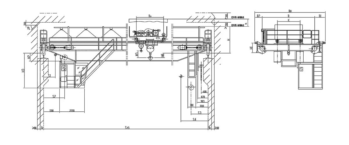 explosion proof overhead crane Specifications