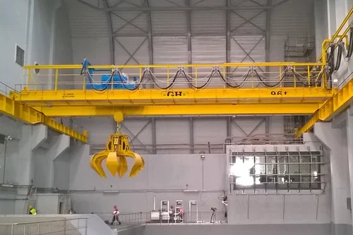 5 Ton EOT Crane grab bucket
