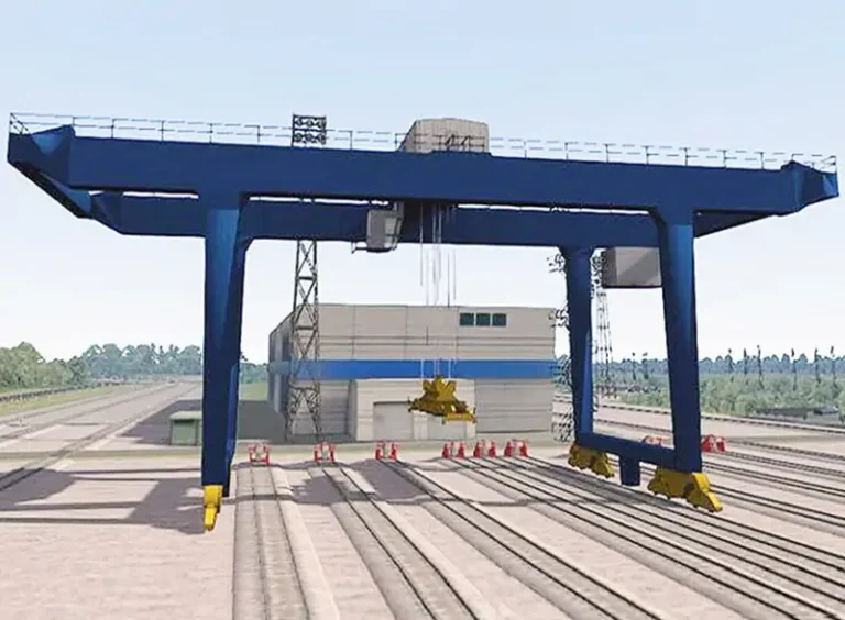 Double Cantilever RMG Crane
