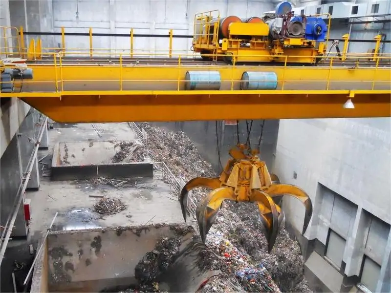 Grab Bucket EOT Crane