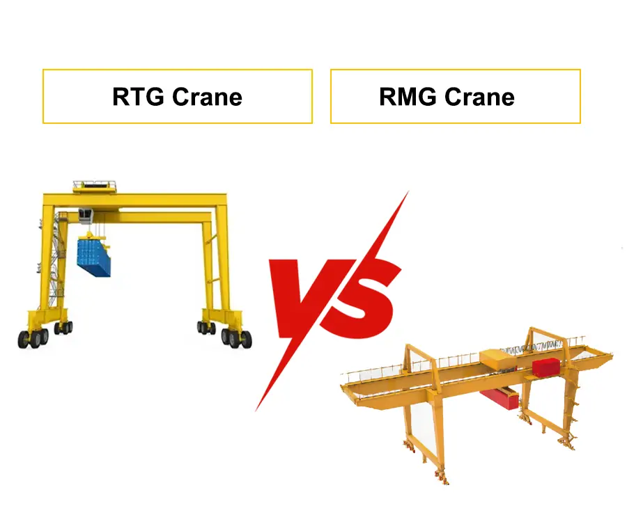 RTG vs RMG Cranes