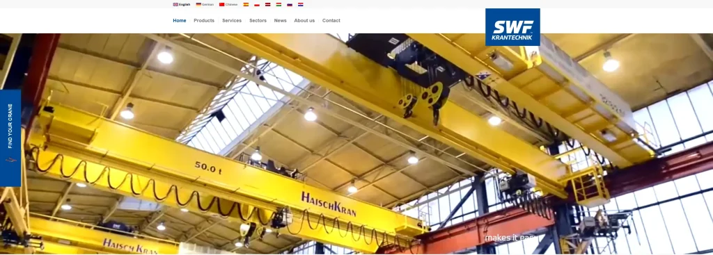 SWF Krantechnik cranes