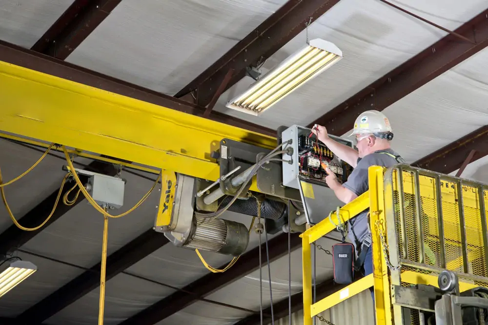 Underslung-overhead-crane-Maintenance