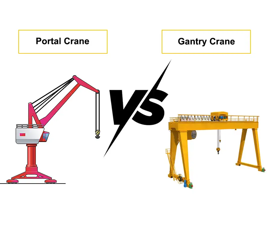 gantry crane vs portal crane
