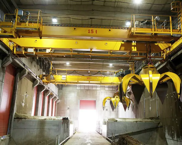 grab bucket overhead crane