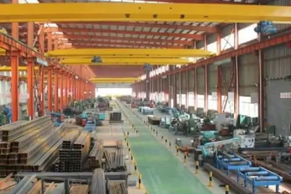 the single girder eot crane Assembly Line