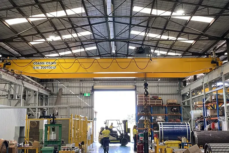 the single girder overhead crane