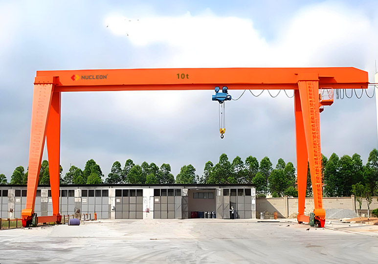 10 ton single girder gantry crane