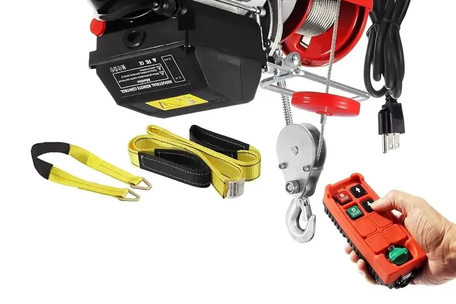 Electric hoist remote control