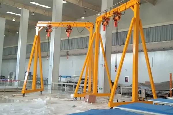 Manual gantry crane