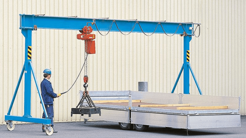 Mobile-gantry-crane