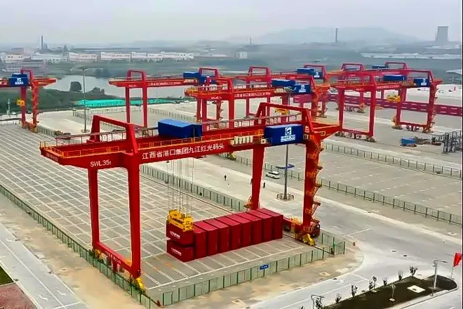 cargo yard gantry Crane