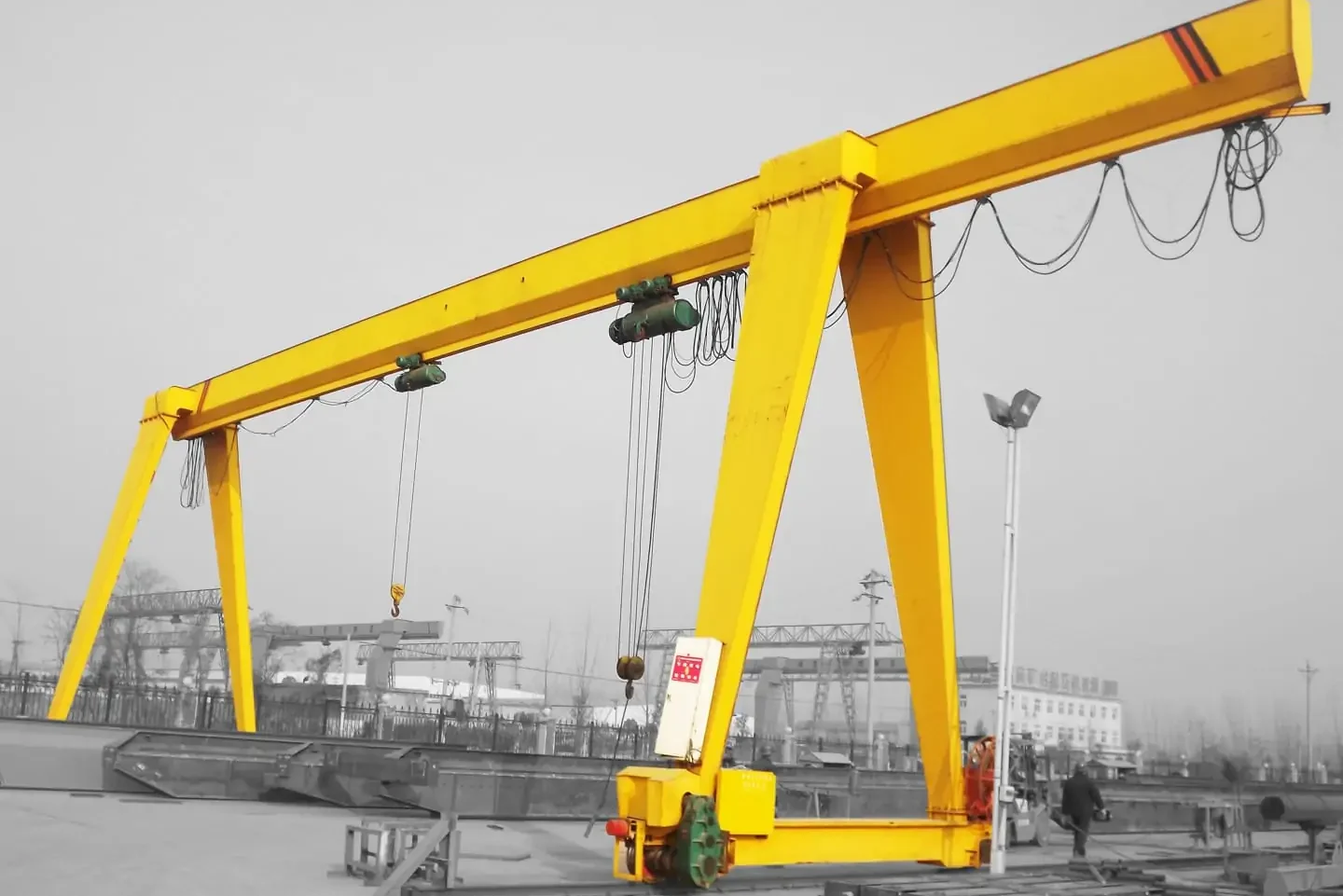 20 ton Single-Girder-Gantry-Crane