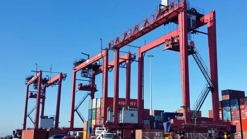 double-girder RMG crane