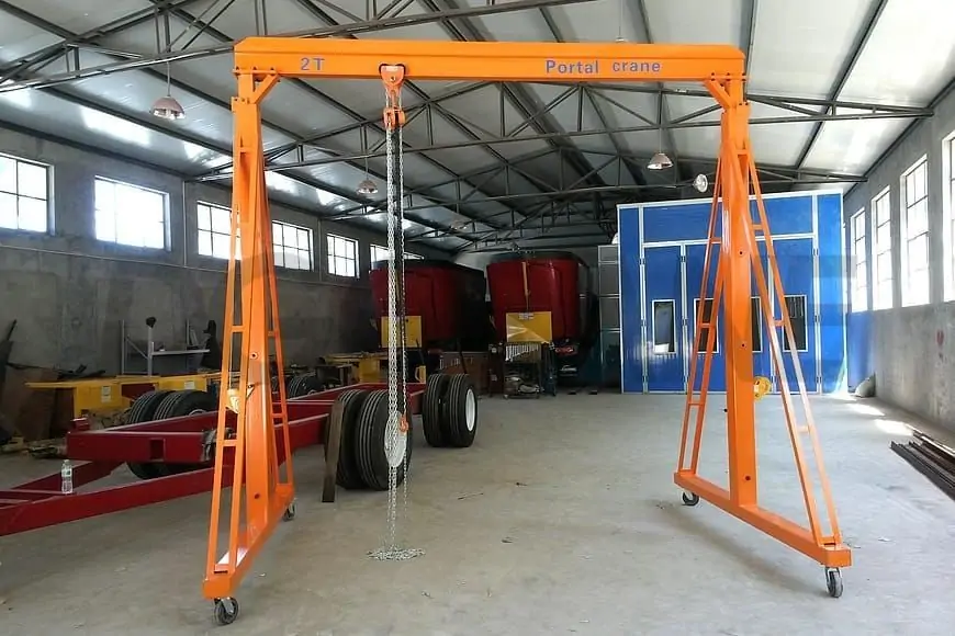 manual Portable-gantry-crane