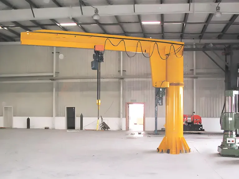 floor mounted slewing jib crane