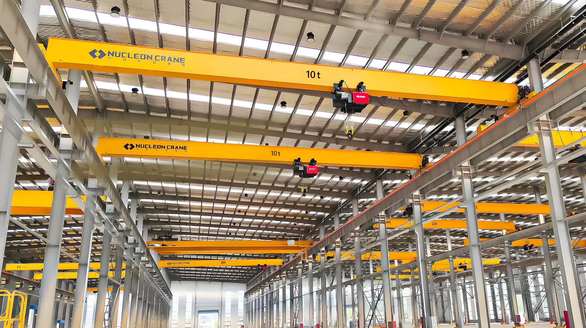 10 ton overhead eot crane