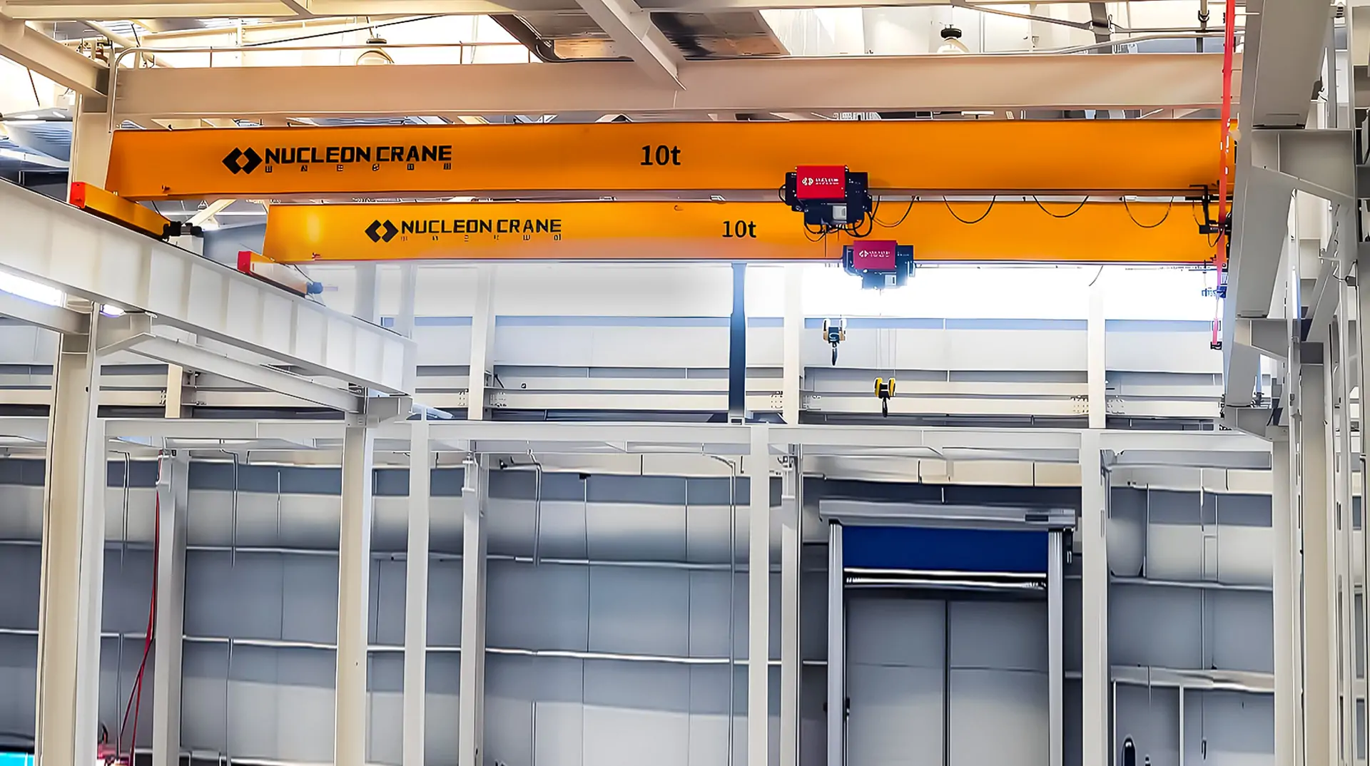 10 ton single girder overhead crane