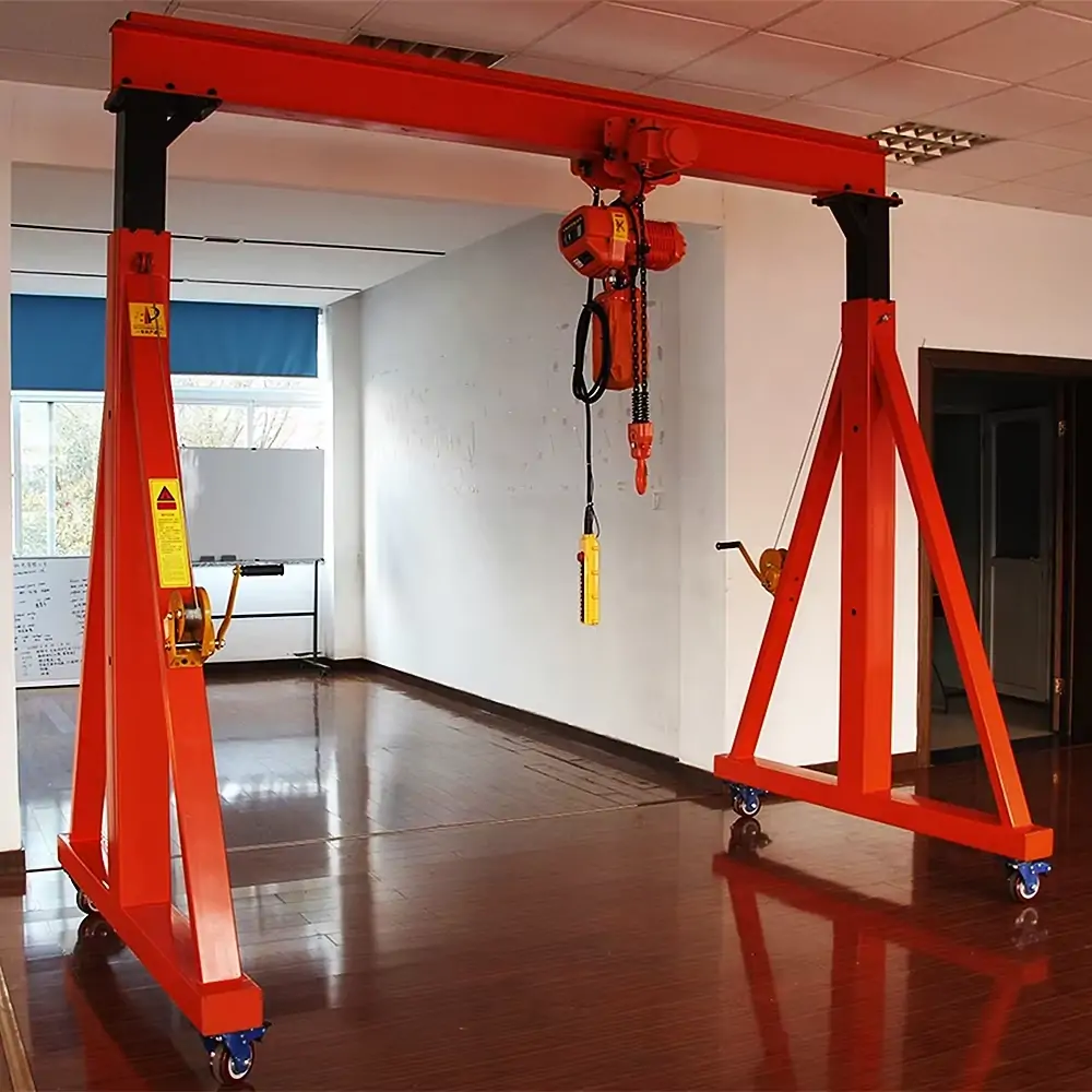 Adjustable Height Portable Gantry Crane 5 Ton