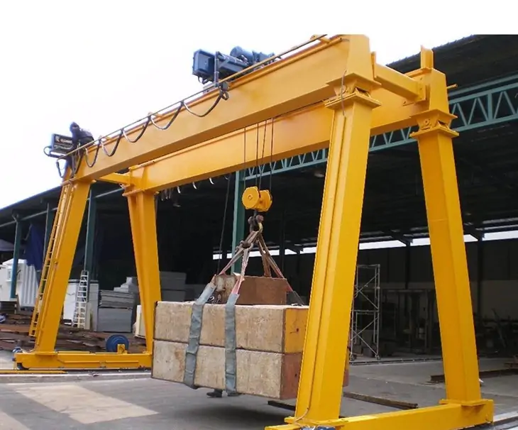 Double Girder Gantry Crane 5 Ton