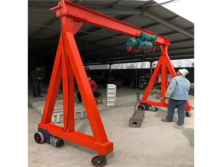 Fixed Height Portable Gantry Crane 5 Ton
