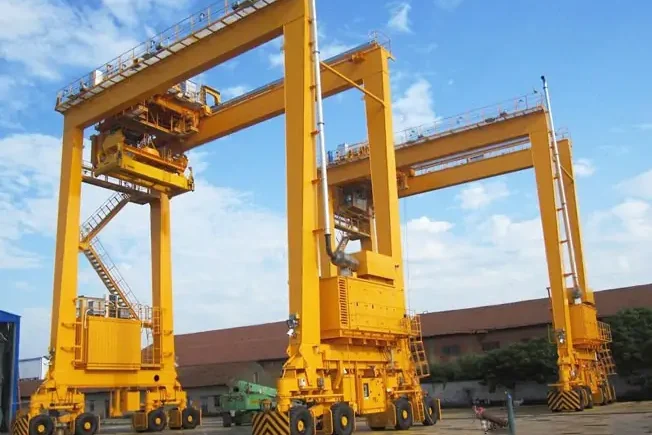 Fully Electric RTG Crane