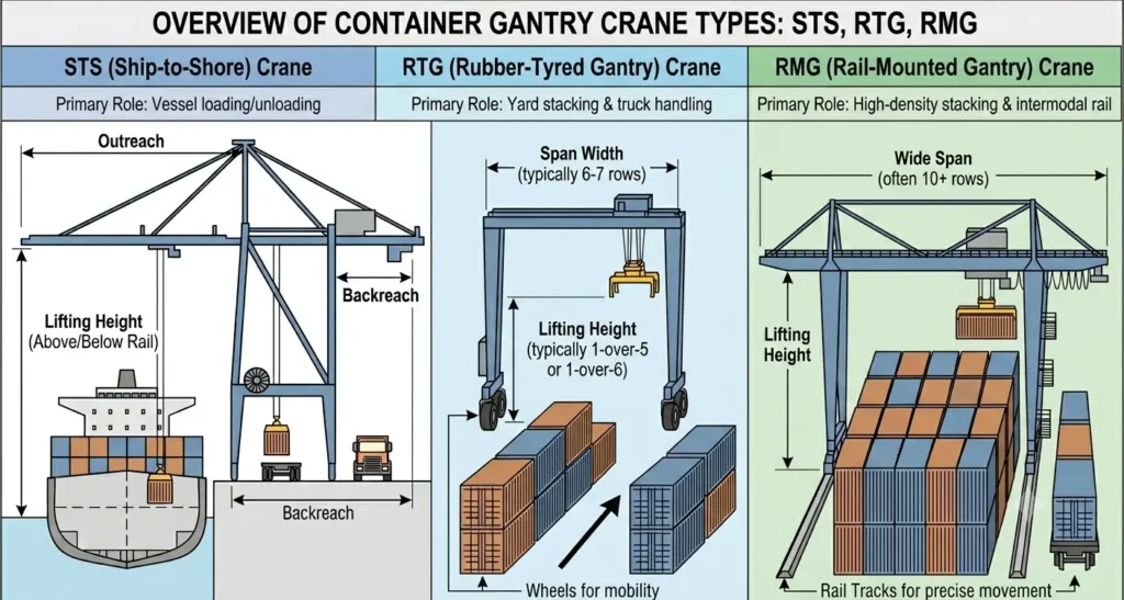 diagrama-visão-geral-de-guindastes-de-contêineres-STS-RTG-RMG-1