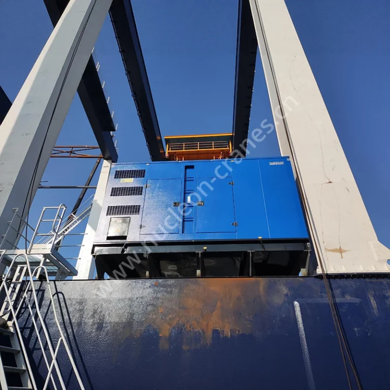 400kW diesel generator set mounted on Nucleon RTG41t gantry crane