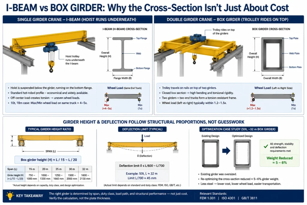 I-beam-vs-double-girder-box-girder-cross-section