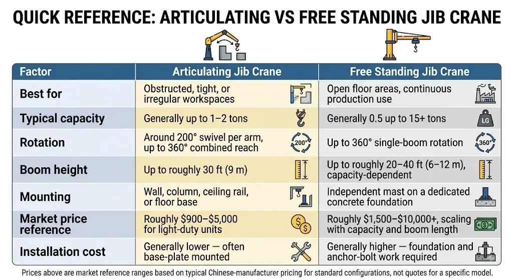 articulating-vs-free-standing-jib-crane-comparison-diagram