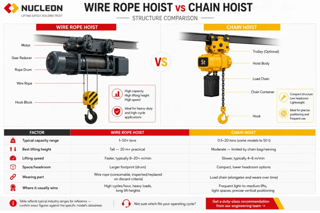 wire-rope-hoist-vs-chain-hoist-comparison-diagram