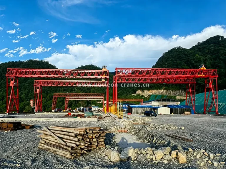 20-ton-truss-girder-gantry-cranes-in-a-precast-concrete-beam-yard- Chile (2)