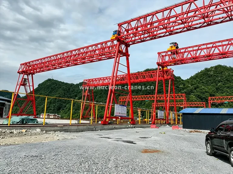 20-ton-truss-girder-gantry-cranes-in-a-precast-concrete-beam-yard- Chile (3)