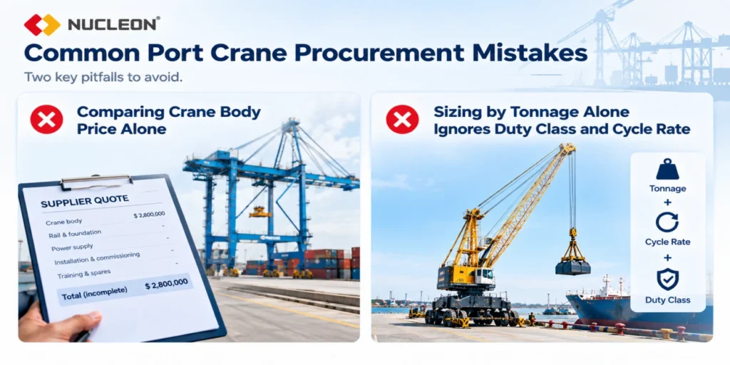 port-crane-infrastructure-cost-foundation-power-supply